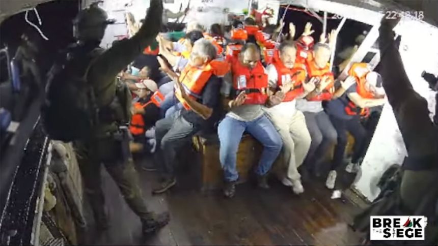 Israeli Forces Intercept Freedom Flotilla Boat Heading to Gaza